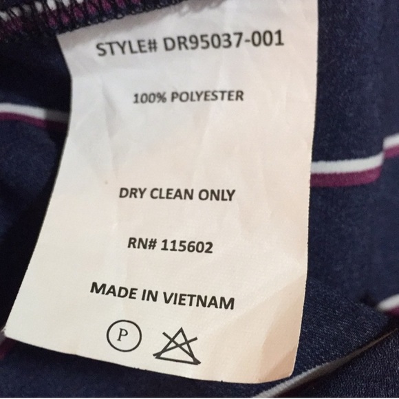 Lush pinstripe shirtdress size XS - Picture 4 of 4